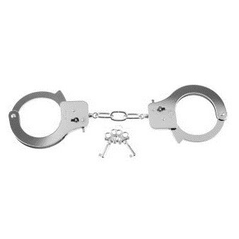  "Fetish Fantasy - Designer Cuffs Silver" 