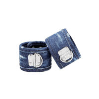  "Ouch! - Denim Ankle Cuffs Blue" 