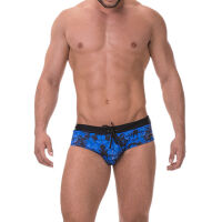 - "Swim #004 - Blue/Black" 