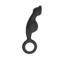   "Sono #62 - Dildo With Metal Ring Black" 