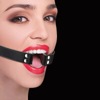 - "Ouch! - Ring Gag Black" 