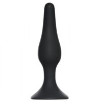   "Back Door - Slim Anal Plug Medium Black" 