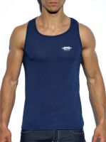 - "Basic Tank Top - Navy" 