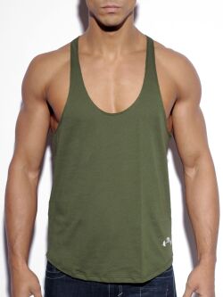 �����-���������� "Fitness Plain Tank Top - Khaki" 