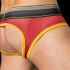 �����-����� "Backless Briefs Bond Street - Red/Yellow/Black" 
