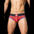 �����-����� "Backless Briefs Bond Street - Red/Navy/Black" 