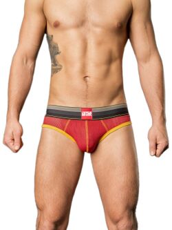 �����-����� "Backless Briefs Bond Street - Red/Yellow/Black" 
