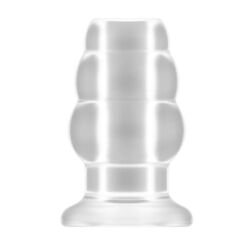   -  "Sono #49 - 3' Small Hollow Tunnel Butt Plug Translucent" 