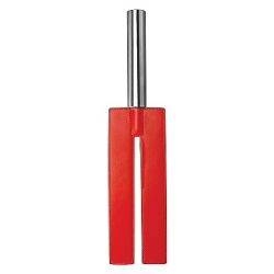  "Ouch! - Leather Slit Paddle Red" 