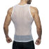 �����-���������� "Black & White Mesh Tank Top - White" 