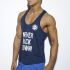 �����-���������� "Fitness Plain Tank Top - Navy" 