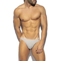 �����-������� "Recycled Rib Thong - Heather Grey" 