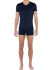  "Tensel Soft - Tee-Shirt V Neck Navy" (. !) 