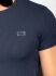 �������� "Recycled Rib U-Neck T-Shirt - Navy" 