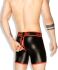 �����-������� "Zippered Rear Cycling Shorts - Black/Red" 
