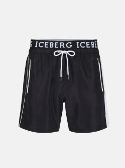 ������-����� "New Branded Elastic Medium Boardshort - Black" 