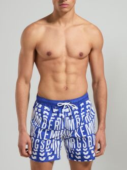 ������-����� "All-Over Logo Medium Boardshort - Clematis Blue" 