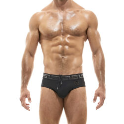 ������-����� "Glam Meander Briefs - Black" 