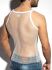 - "Beachy Net Strap Tank Top - White" 