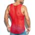 �����-���������� "Mesh Broad Tank Top - Red" 