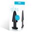 �������� ������ "Glass Intruder Black Glass Butt Plug" (����������) (������!) 