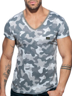 �������� "Washed Camo T-Shirt - Camouflage Charcoal" 