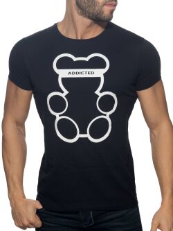 �������� "Bear Round Neck T-Shirt - Black" 