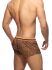 ������-����� "Leopard Stripes Swim Shorts - Brown" 