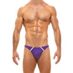 �����-����� "Back T Low Cut Briefs - Purple" 