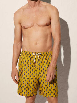 ������-����� "90177 - Long Swimsuit Curry Yellow" 