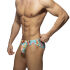 ������-����� "Roses Swim Briefs - Turquoise" 