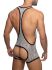 ���� ������� "Tiger Print Bottomless Singlet Heather Grey" 