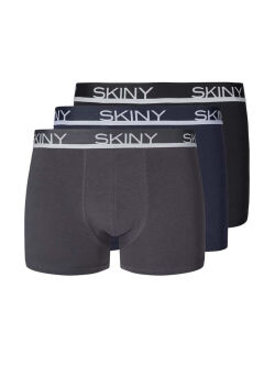 �����-������� "Cotton Trunks 3 Pack Grey / Blue / Black" (�������� 3 ��.) 