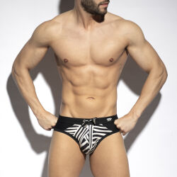 ������-����� "Congo Combi Side Swim Briefs - Black" 