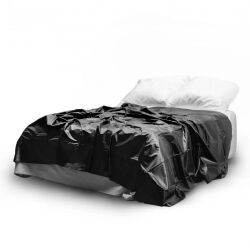 ��������� �������� / ��������� "Fetish - Lack-laken Vinyl Sheet Black" 