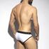 �����-����� "White Cotton Briefs - Black" 