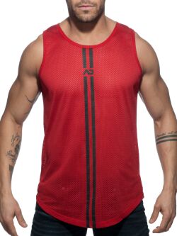 �����-���������� "Double Stripe Tank Top - Red" 