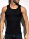 �����-���������� "Recycled Rib Bicolor Tank Top Black" 