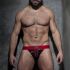 �����-����� "Camo Stripe Fetish Jock - Red" 