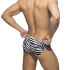 ������-����� "Zebra Swim Briefs - Black" 