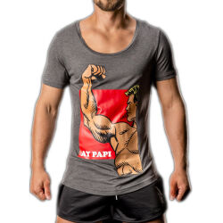 �������� "Kette Berlin Ay Papi Shirt - Dark Grey" 