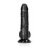 �������������-��������� "RealRock 6' Curved Realistic Dildo with Balls - Black" 