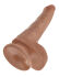 - "King Cock - 6' With Balls RD Tan" 