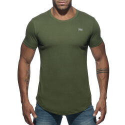 �������� "Basic U-Neck T-Shirt - Khaki" 