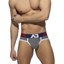 �����-����� "AD Pique Briefs - Charcoal" 
