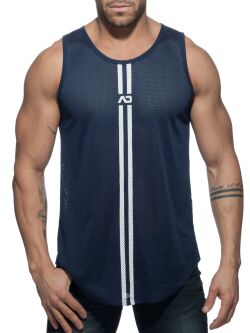 �����-���������� "Double Stripe Tank Top - Navy" 