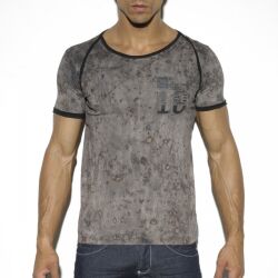  "18 Print Dye T-Shirt - Brown" 
