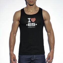 �����-���������� "I Love ES Tank Top - Black" 
