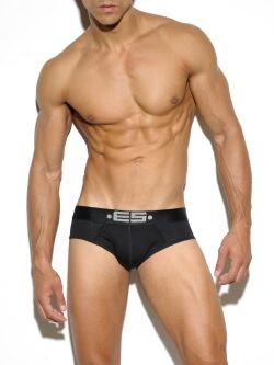 �����-����� "New Basic Cotton Briefs - Black" 