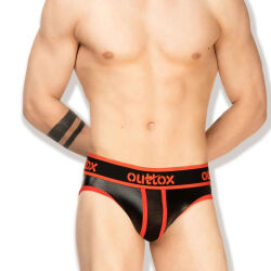 �����-����� "Jockstrap Briefs - Red/Black" 